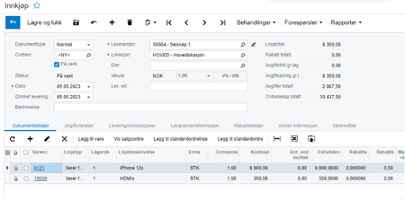 Visma Net opdatere priser