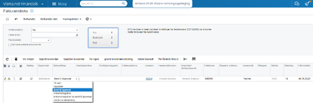 Visma Net håndtering