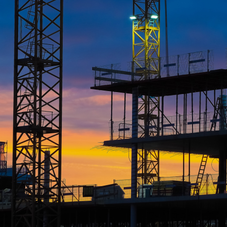 sunset-construction-site